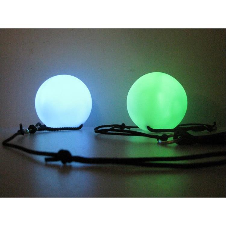 LED Poi Balls - spinning poi set