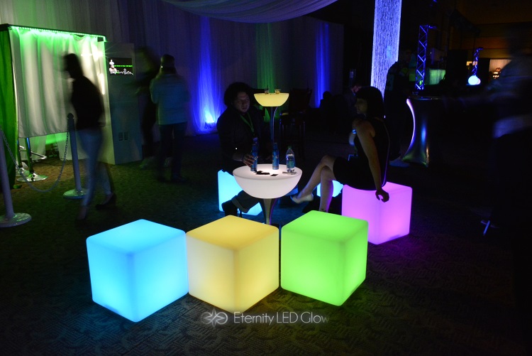 LED Furniture Rentals  Light up Glow Furniture