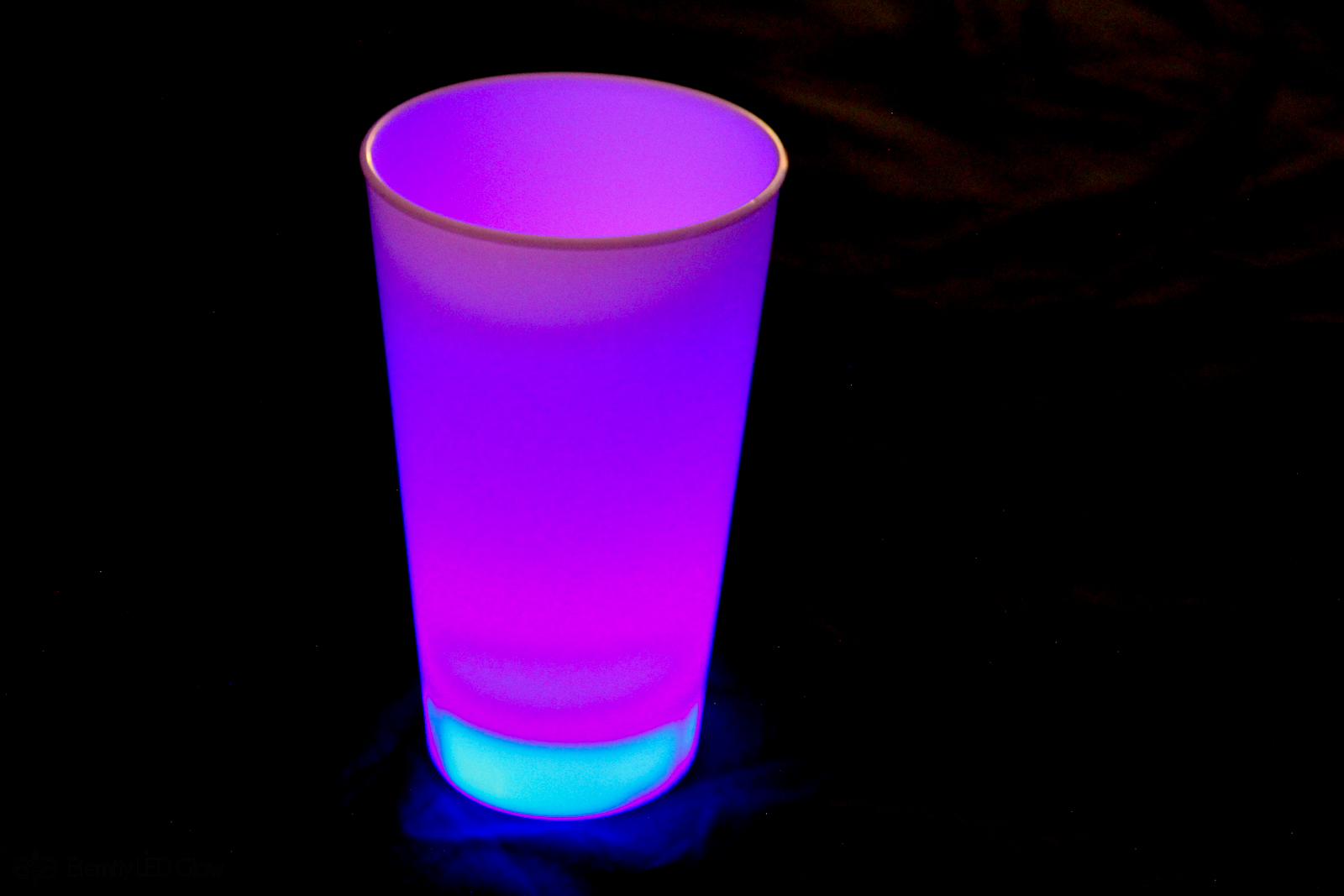 lighting drinking glass