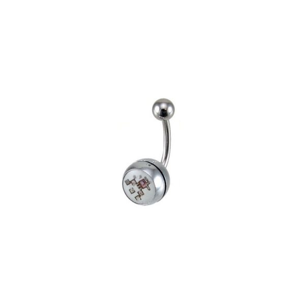 Light Up LED Belly Button Ring Eternity LED