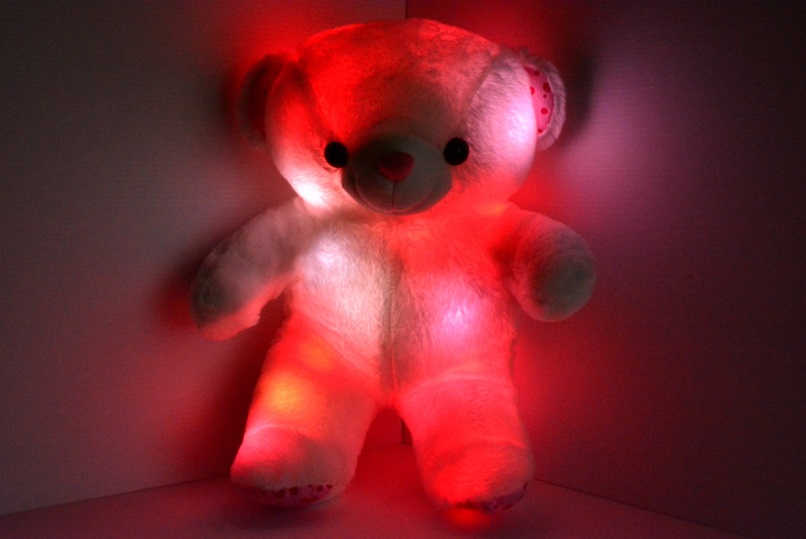 bright light teddy bear