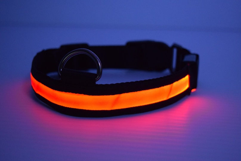 LED Dog Collar - LED Glow in The Dark Dog Collars