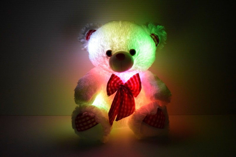 kraft teddy bear light up